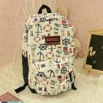 Cute Anchor Backpack Bag 