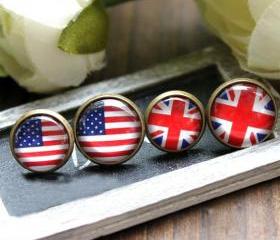 Cute Flag Earrings